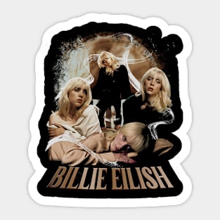 Billie Eilish Vintage Sticker